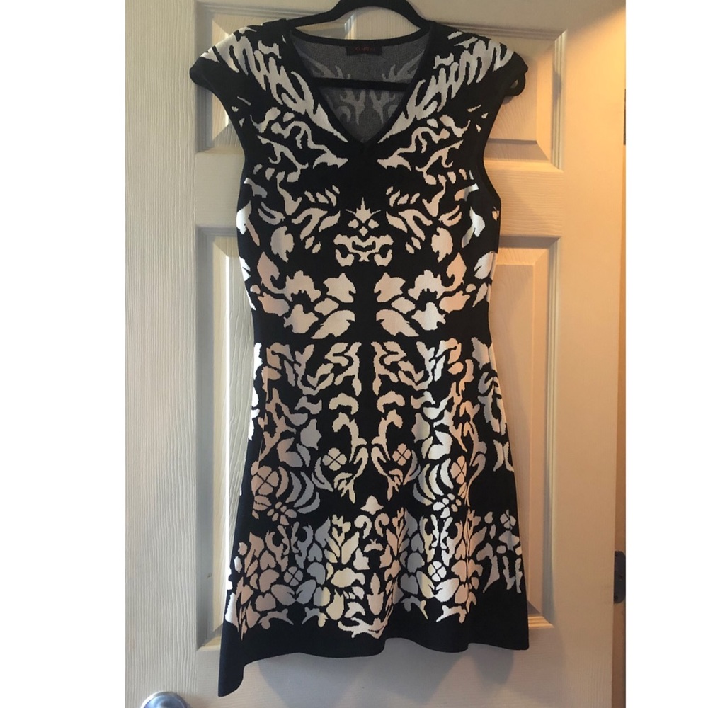 Classy mini flare dress